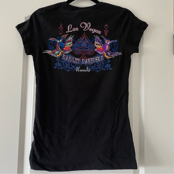 2011 Harley Davidson Las Vegas Tee T-shirt - Picture 4 of 5
